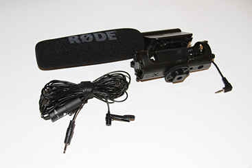 Mics used with the Canon 7D